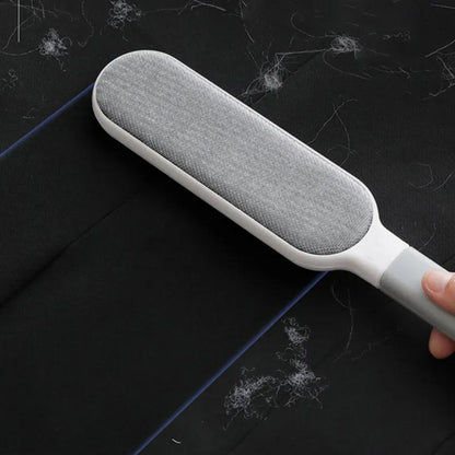 Manual Electrostatic Double-Sided Pet Hair Remover Lint Brush for Cat Fur Sofa Carpet Furniture Clothing Cleaner