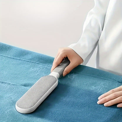 Manual Electrostatic Double-Sided Pet Hair Remover Lint Brush for Cat Fur Sofa Carpet Furniture Clothing Cleaner