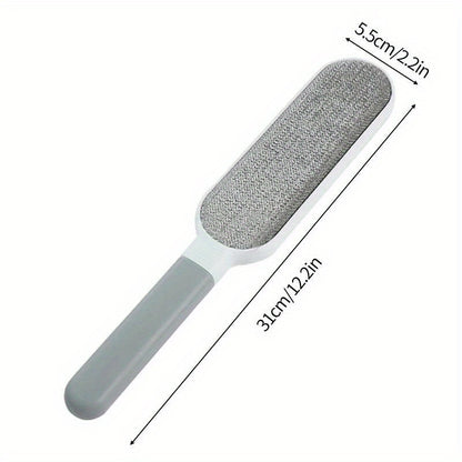 Manual Electrostatic Double-Sided Pet Hair Remover Lint Brush for Cat Fur Sofa Carpet Furniture Clothing Cleaner