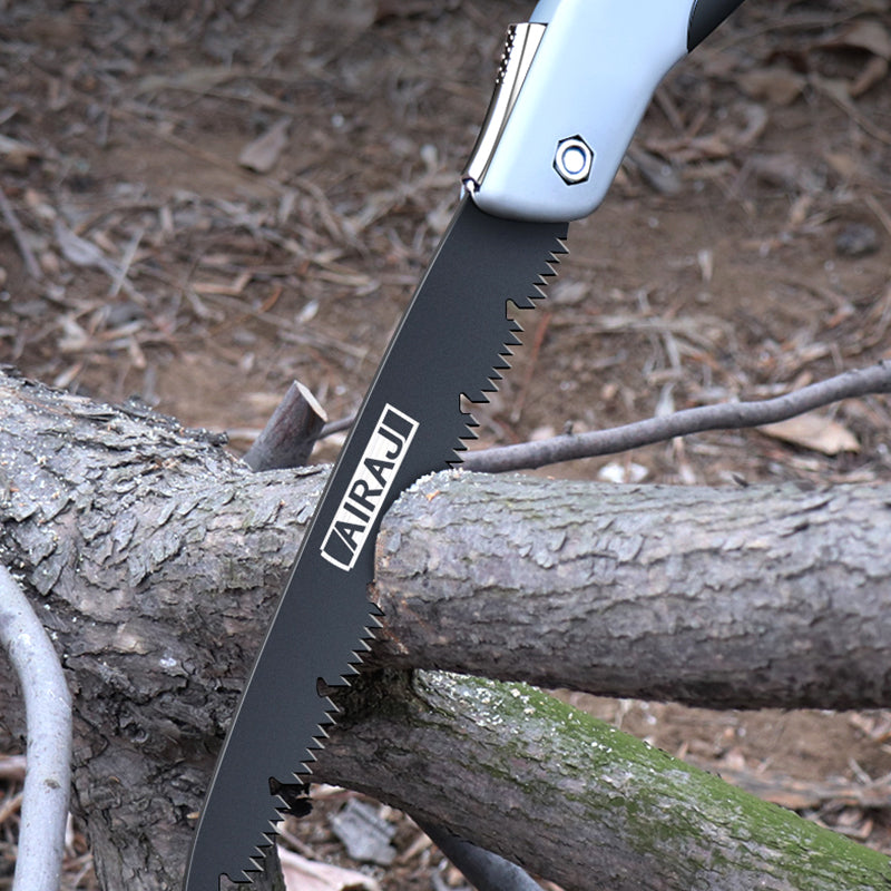 Multifunction Folding Hand Saw for Woodworking, Sharp Steel Hacksaw for Garden, Camping, Tree Cutting, Pruning