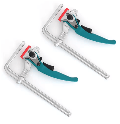 Allsome Quick Release Ratcheting Table Clamps For MFT And Guide Rail Systems 2 Pack 3