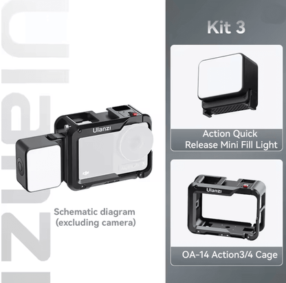 Ulanzi LM18 Waterproof LED Video Light For Action Cameras And Underwater Filming 5