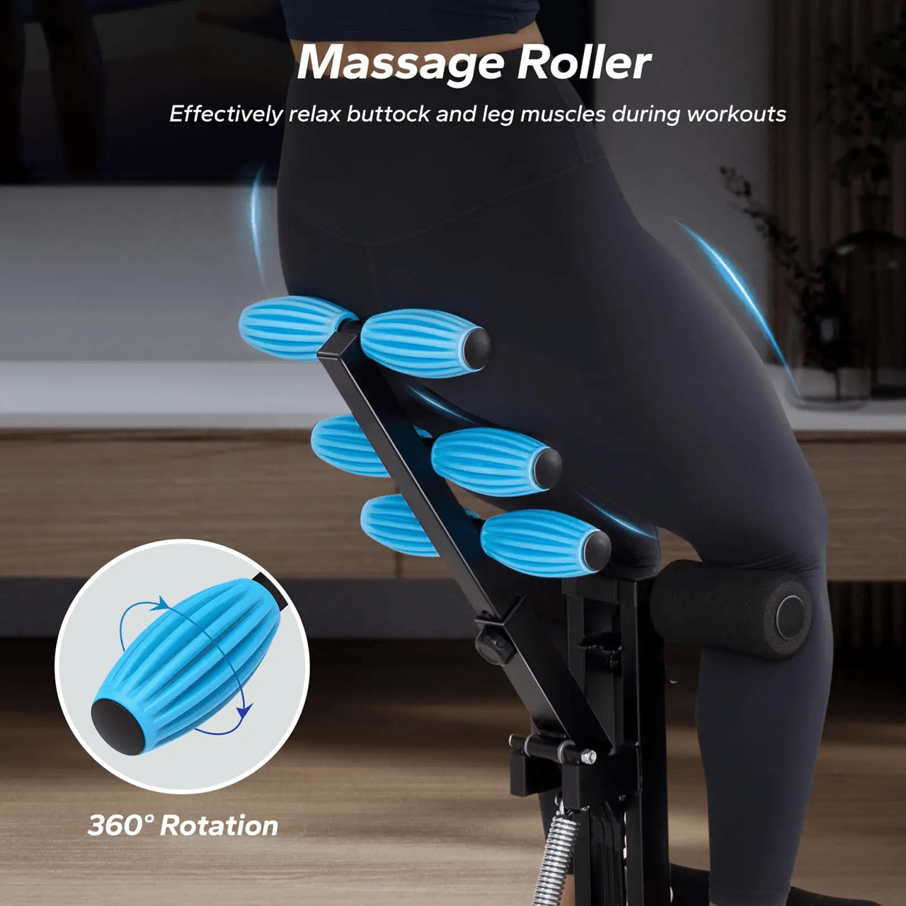 MERACH Adjustable Deep Squat And Glutes Trainer For Core Leg And Butt Workout At Home 2
