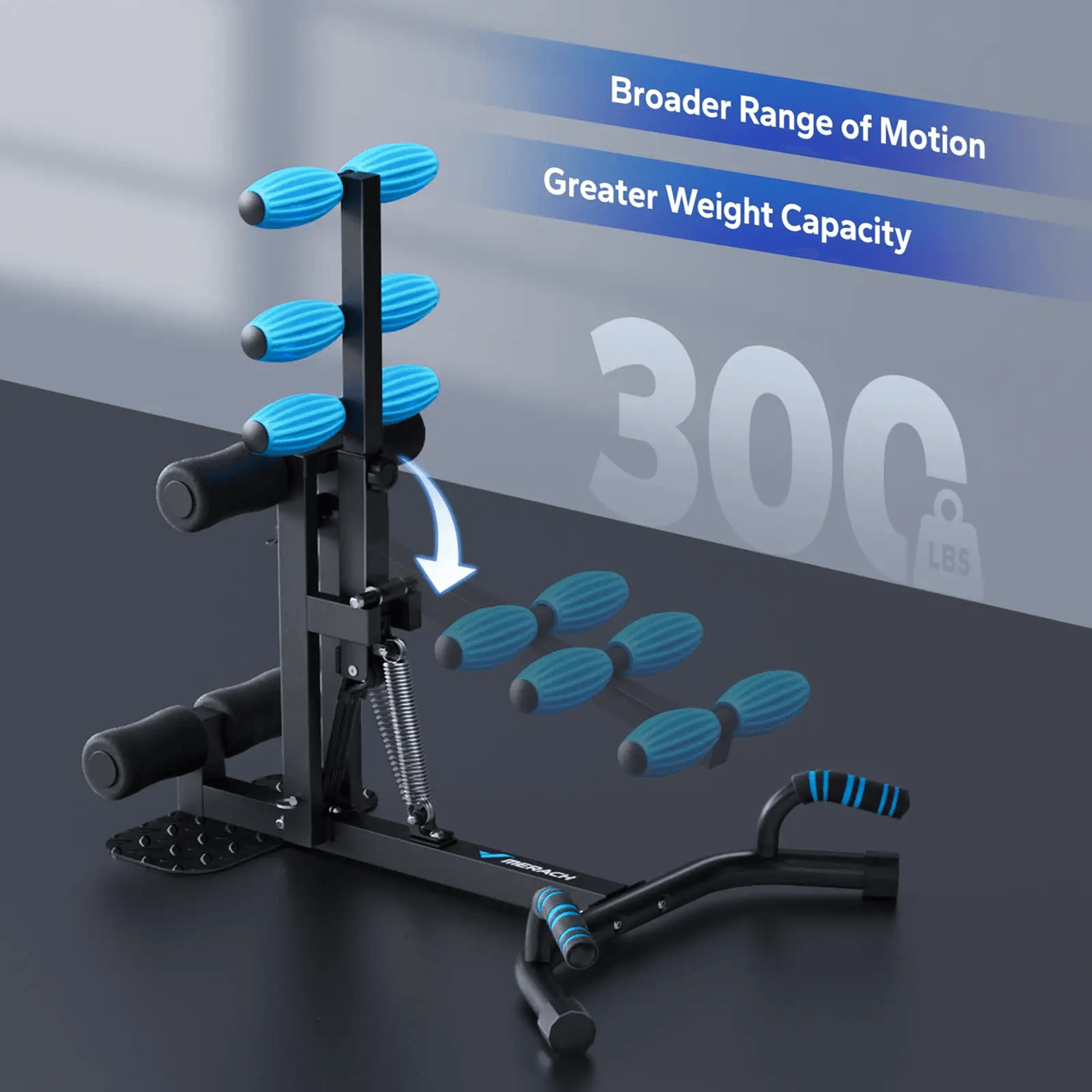 MERACH Adjustable Deep Squat And Glutes Trainer For Core Leg And Butt Workout At Home 4