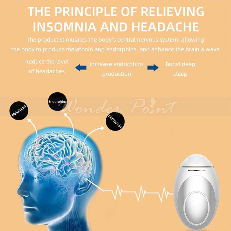 Smart Sleep Aid Device  Handheld Nerve Relaxation  Insomnia Relief Tool 8