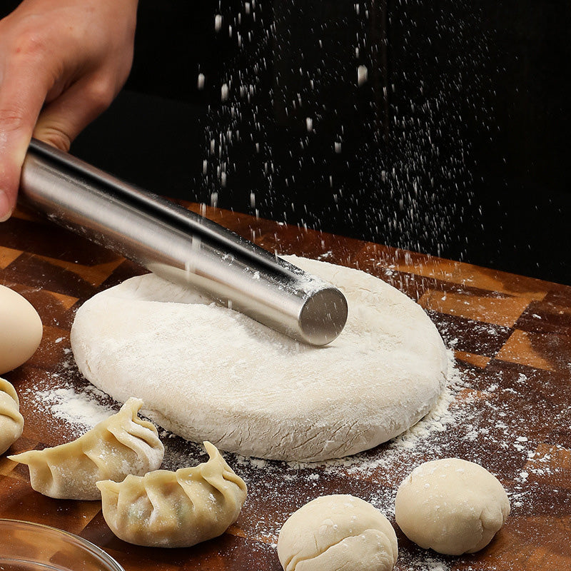 Nonstick Stainless Steel Rolling Pin For Baking Bread Pastry Pizza Cookies  Cannoli Premium Kitchen 3