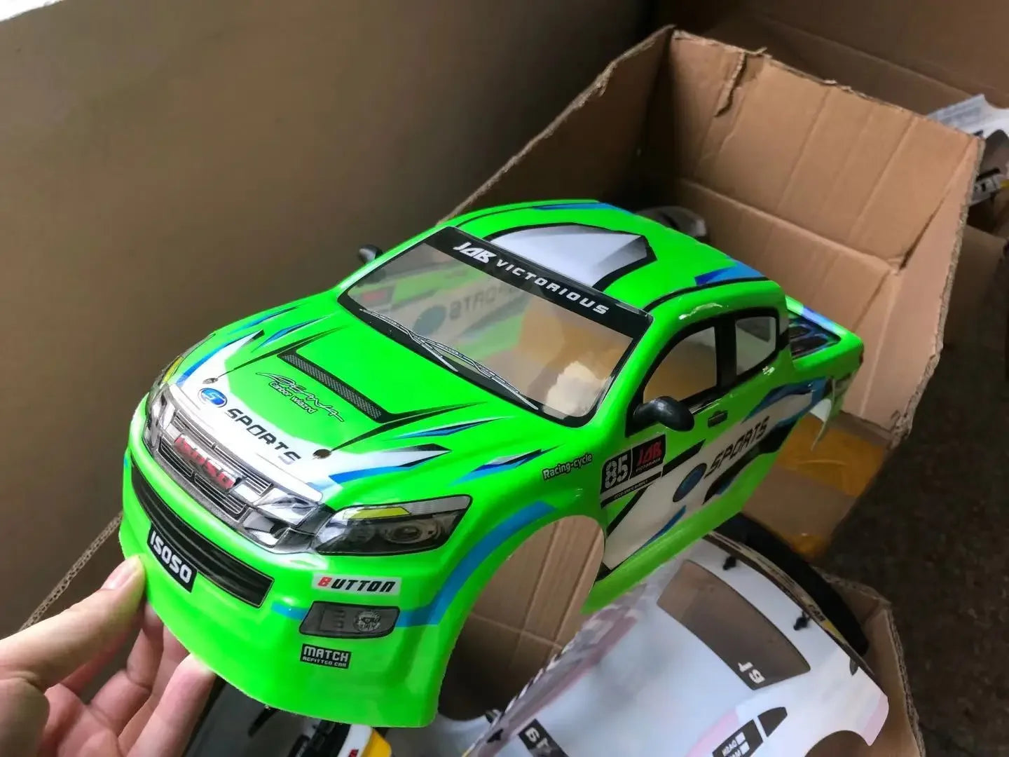 OffRoad 4WD RC Car Shell Kit Remote Control Drift Racing Truck Body Accessories PVC Shell For HighS 3
