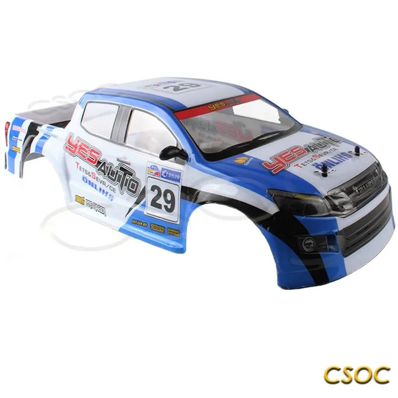 OffRoad 4WD RC Car Shell Kit Remote Control Drift Racing Truck Body Accessories PVC Shell For HighS 12