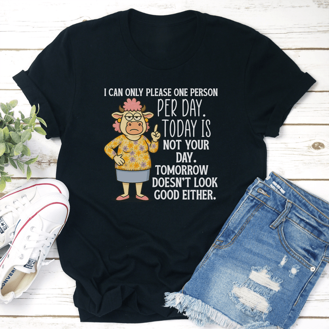 I Can Only Please One Person Per Day Tee 2