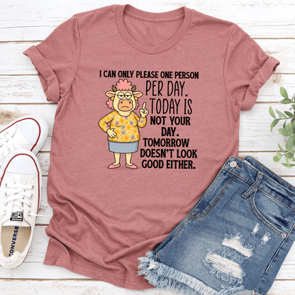 I Can Only Please One Person Per Day Tee
