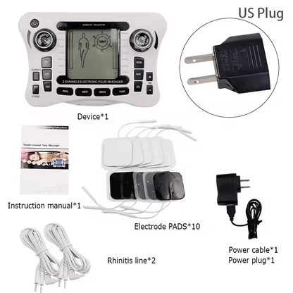 Rechargeable TENS EMS Massager  FullBody Pain Relief  Muscle Stimulator 7