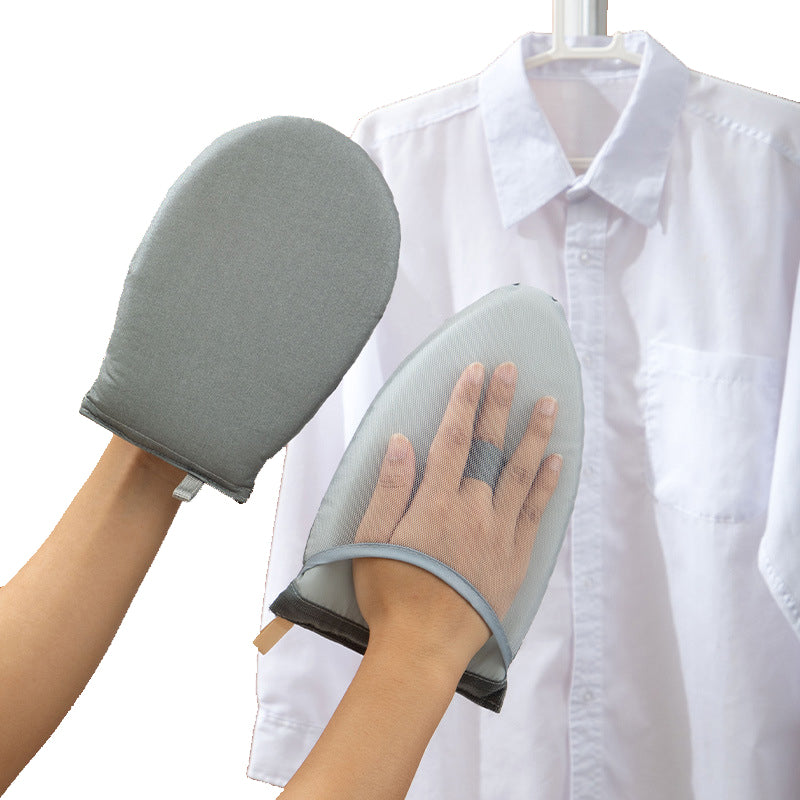 Mini Heat-Resistant Washable Ironing Board Cover Pad with Anti-Scald Glove, Stain-Resistant Ironing Surface for Garment
