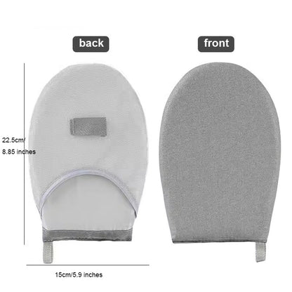 Mini Heat-Resistant Washable Ironing Board Cover Pad with Anti-Scald Glove, Stain-Resistant Ironing Surface for Garment