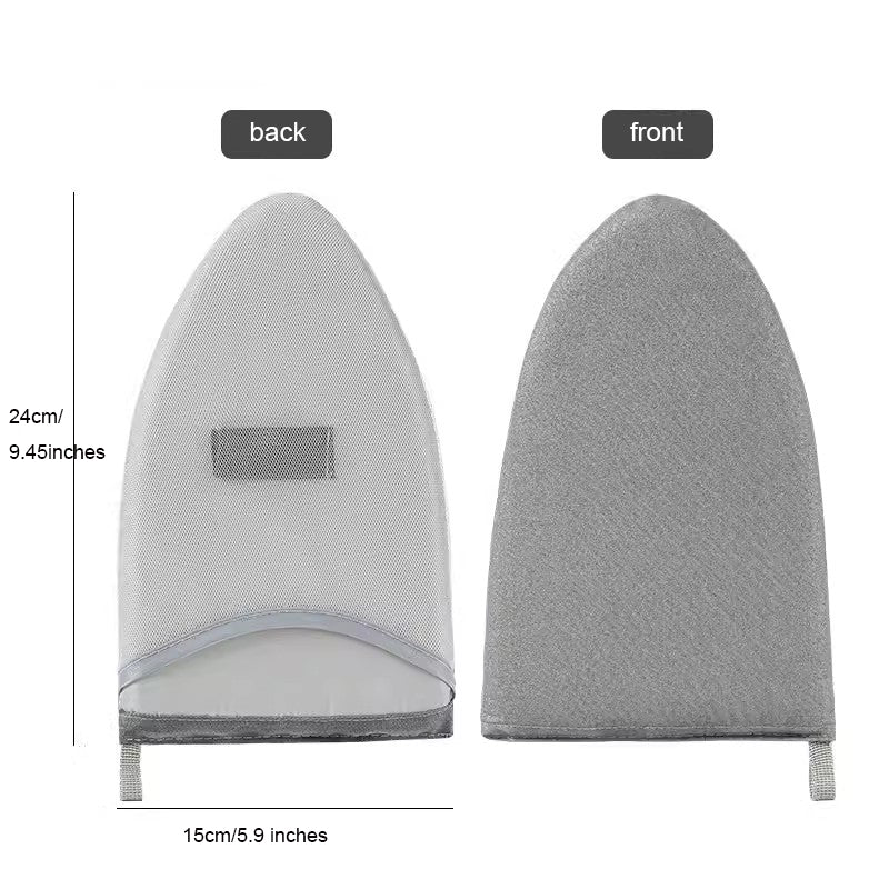 Mini Heat-Resistant Washable Ironing Board Cover Pad with Anti-Scald Glove, Stain-Resistant Ironing Surface for Garment