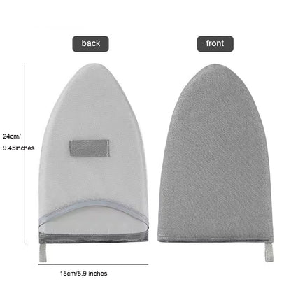 Mini Heat-Resistant Washable Ironing Board Cover Pad with Anti-Scald Glove, Stain-Resistant Ironing Surface for Garment