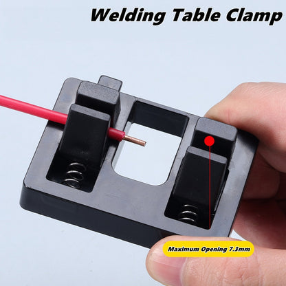 Welding Wire Fixture with Adjustable Suction Bracket, Soldering Table Clamp for Motherboard Repair & Precision Welding