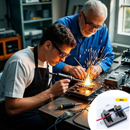 Welding Wire Fixture with Adjustable Suction Bracket, Soldering Table Clamp for Motherboard Repair & Precision Welding