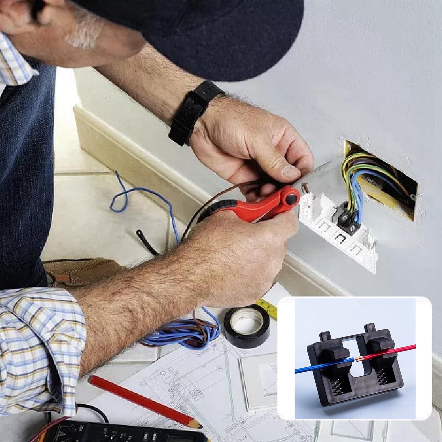 Welding Wire Fixture with Adjustable Suction Bracket, Soldering Table Clamp for Motherboard Repair & Precision Welding