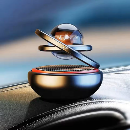 Solar Car Aromatherapy Crystal Ball Perfume Ornament