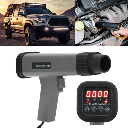Inductive Digital Engine Timing Light, Ignition Strobe Timing Tool for Car, Motorcycle, Marine Engine Tune-Up