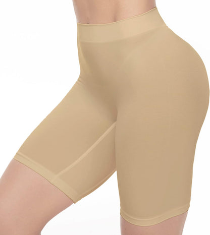 Women Seamless Shaping Slip Shorts Tummy Control Boyshorts Panties AntiChafing Under Dress Shapewea 7