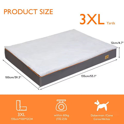 Orthopedic Dog Bed With Foam Cushion And Washable Cover 10