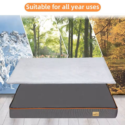 Orthopedic Dog Bed With Foam Cushion And Washable Cover 4