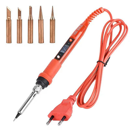 Adjustable Temperature Soldering Iron Kit With LCD Display 6