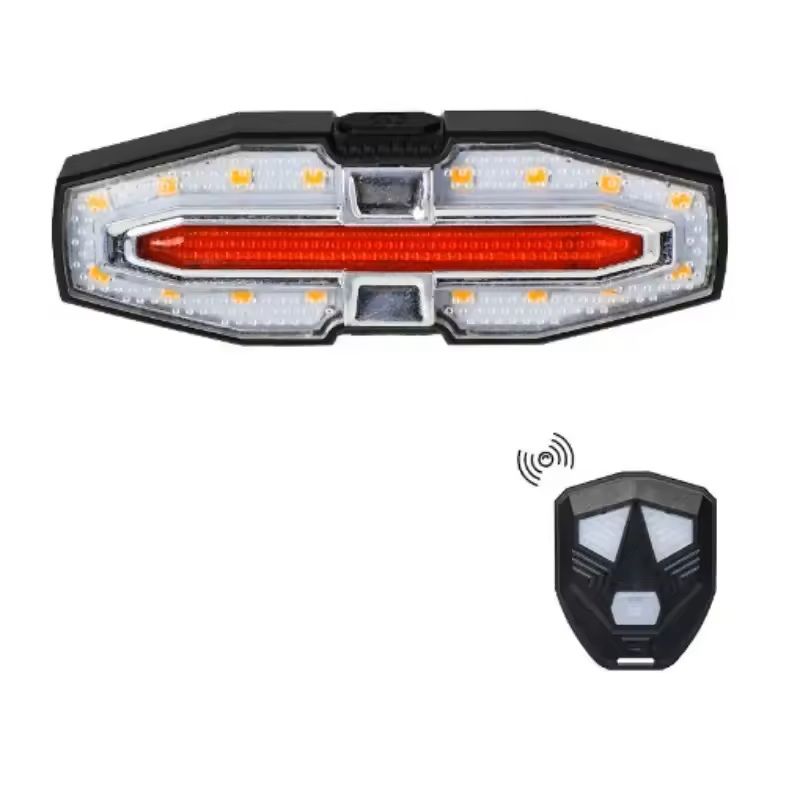 Rechargeable Bike Tail Light With Turn Signals And Wireless Remote 7