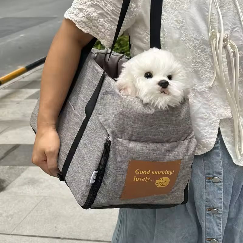 Dog Car Seat Bed Portable Travel Carrier For Small Pets 1