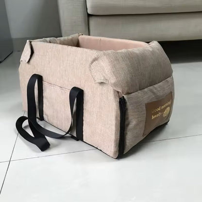 Dog Car Seat Bed Portable Travel Carrier For Small Pets 6