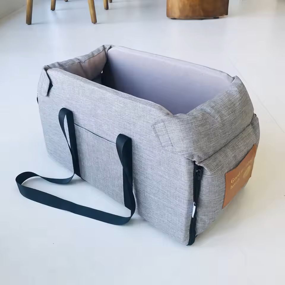 Dog Car Seat Bed Portable Travel Carrier For Small Pets 8
