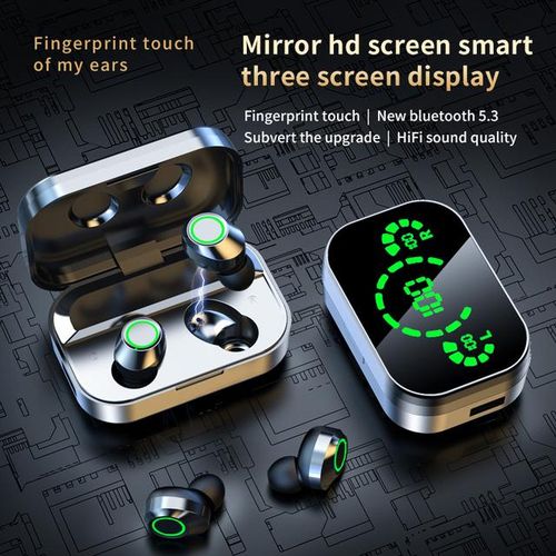 NES TWS Bluetooth Earbuds  HiFi Stereo Sport Headphones With Mic For Gaming  HD Calls 4