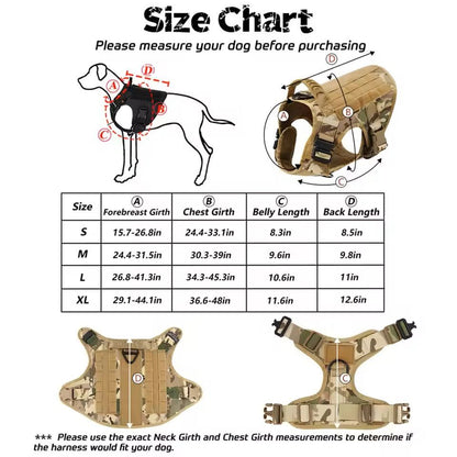 Large Dog Harness And Leash Training Set For Medium And Large Dogs 1