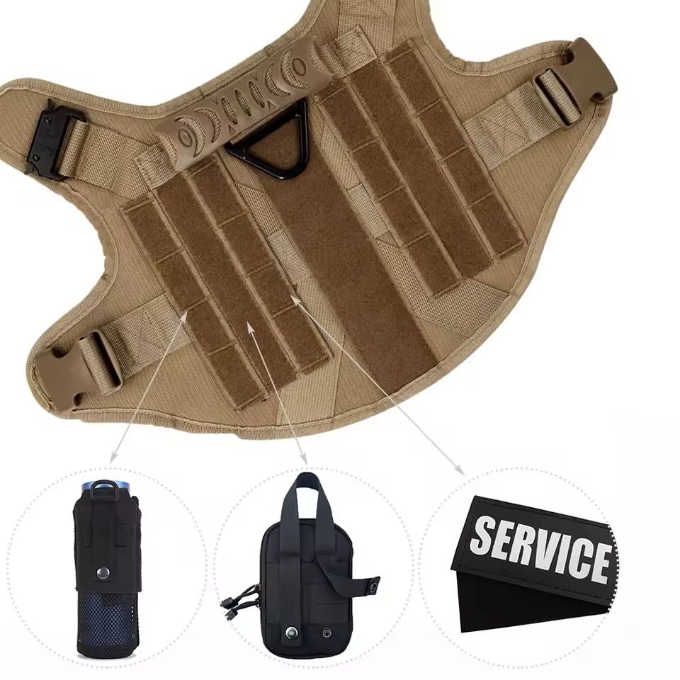 Large Dog Harness And Leash Training Set For Medium And Large Dogs 4