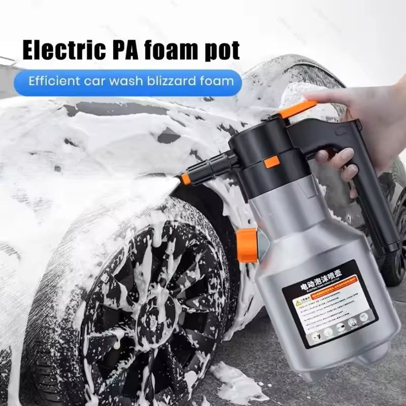 2L Electric Foam Sprayer Handheld Snow Foam Cannon For Car Wash 2