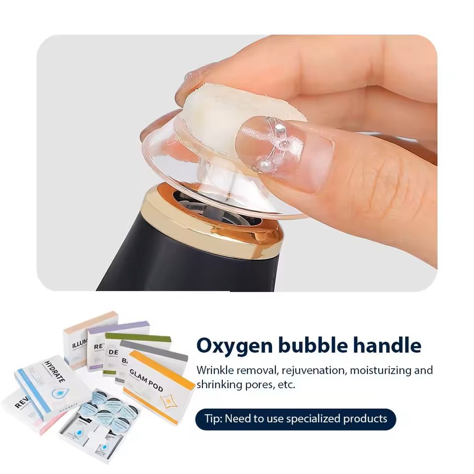 CO2 Oxygen Bubble Facial Machine Portable Skin Care Device 2