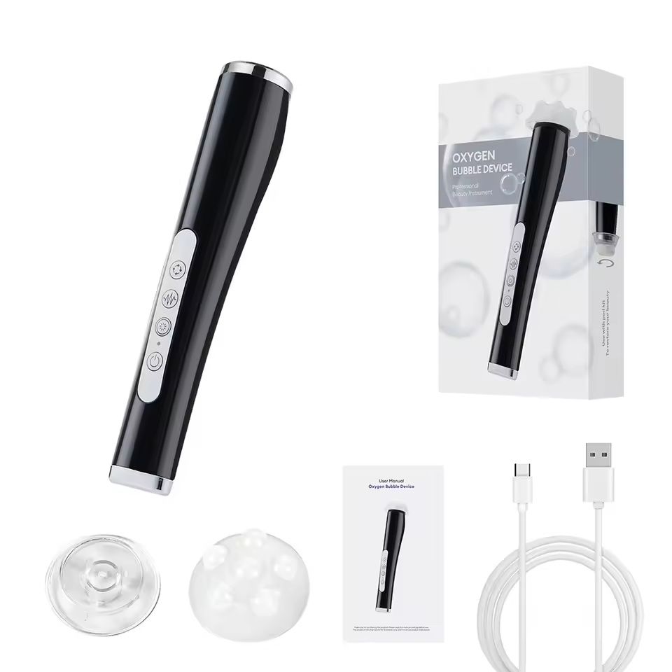 CO2 Oxygen Bubble Facial Machine Portable Skin Care Device 7