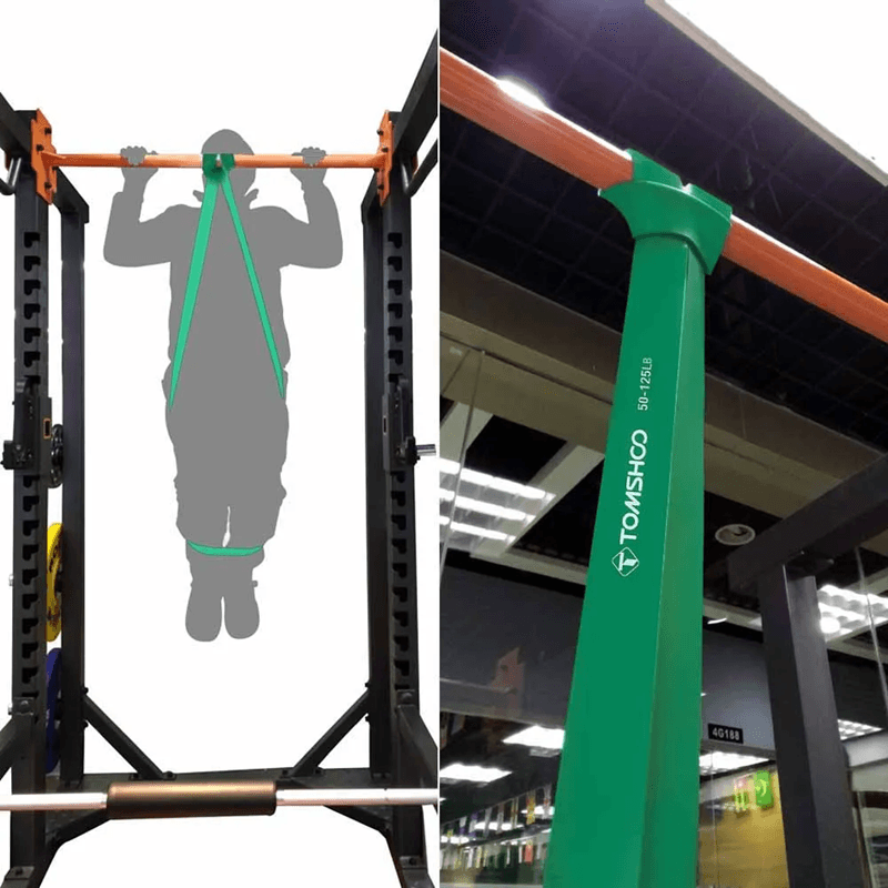 5 Pack Resistance Bands Set With Door Anchor And Handles For Home And Gym Workouts 4