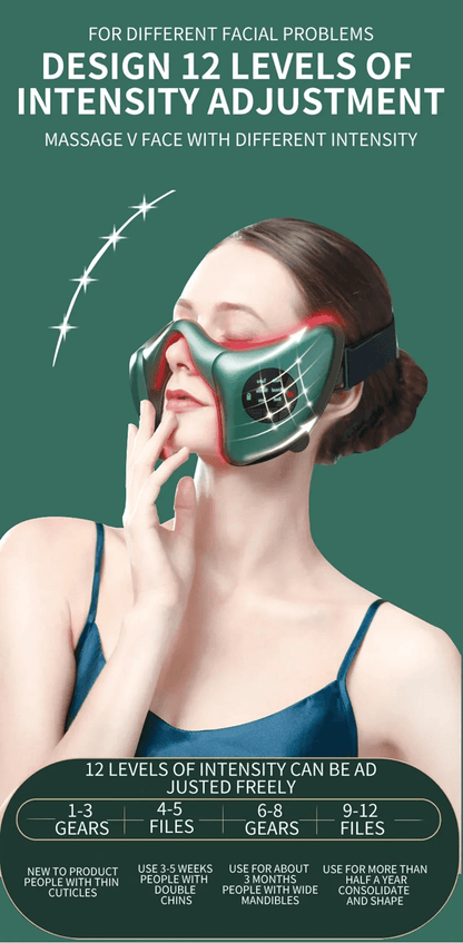 Smart Facial Massager Lifting And Firming V Shaped Face Lifting Device All Round Body Shaping Anti  3