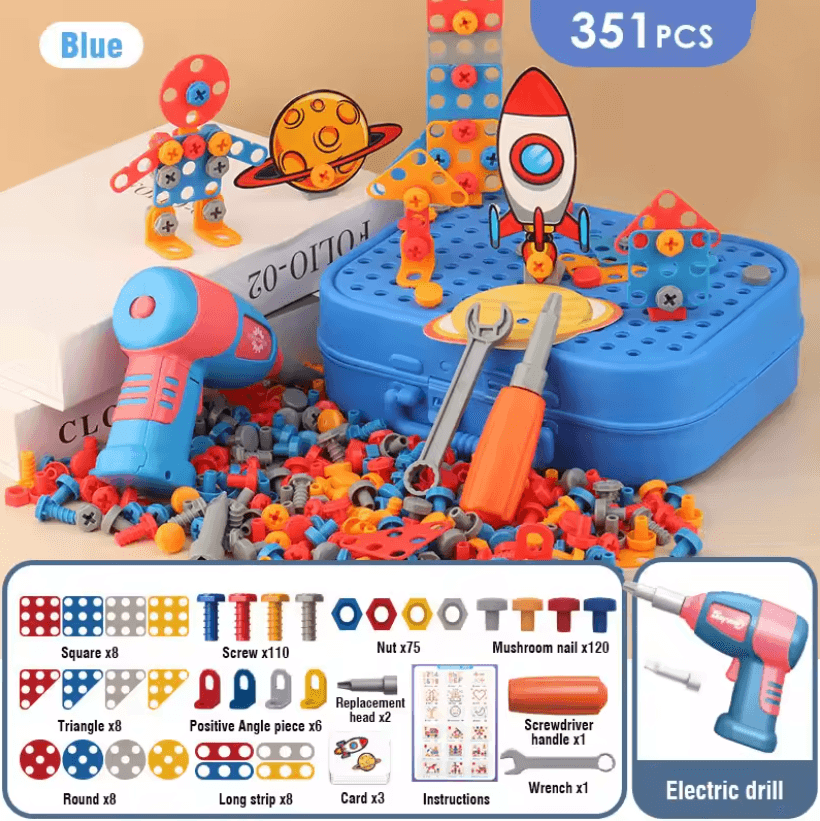 DIY Nut And Bolt Assembly Puzzle Toy For Kids 3