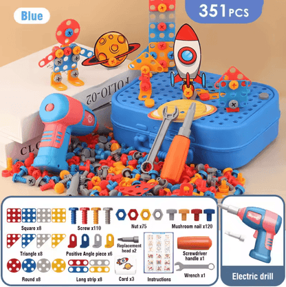 DIY Nut And Bolt Assembly Puzzle Toy For Kids 3