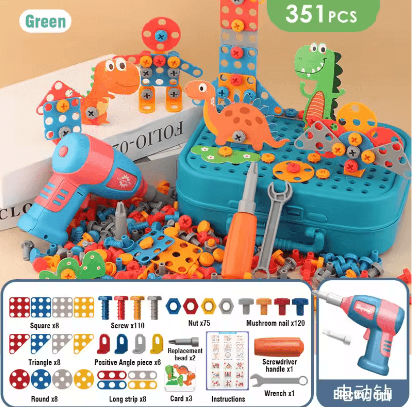 DIY Nut And Bolt Assembly Puzzle Toy For Kids 4
