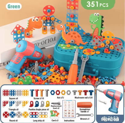 DIY Nut And Bolt Assembly Puzzle Toy For Kids 4