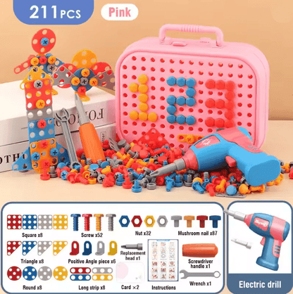 DIY Nut And Bolt Assembly Puzzle Toy For Kids 5