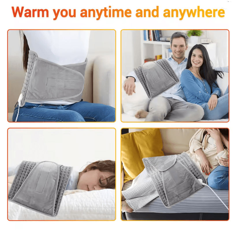9Level Electric Heating Blanket For Bed And Sofa  FastHeating Safe And Cozy 2