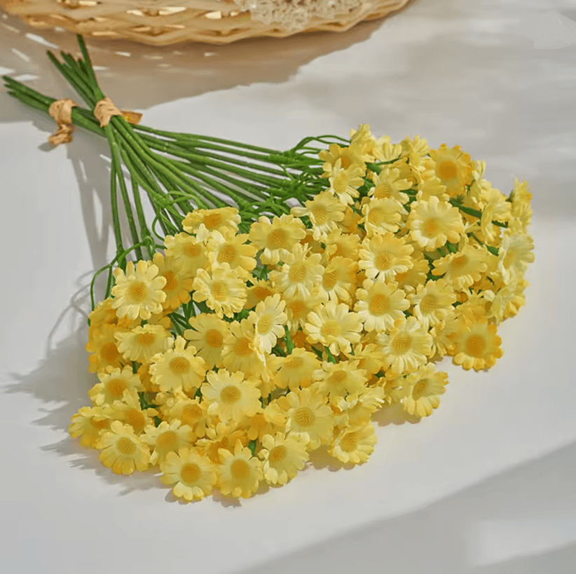 60Head Artificial Daisy Bouquet For DIY And Event Decor 6