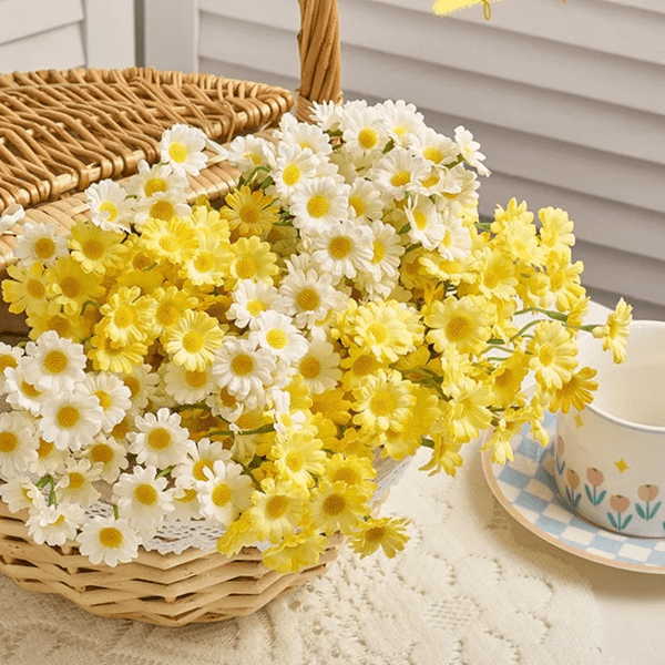 60Head Artificial Daisy Bouquet For DIY And Event Decor 3