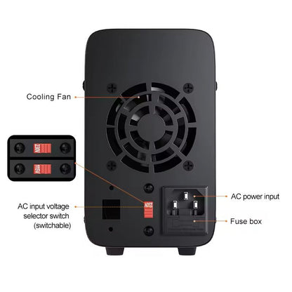 Programmable DC Power Supply 30V 10A Voltage Current Regulator 4