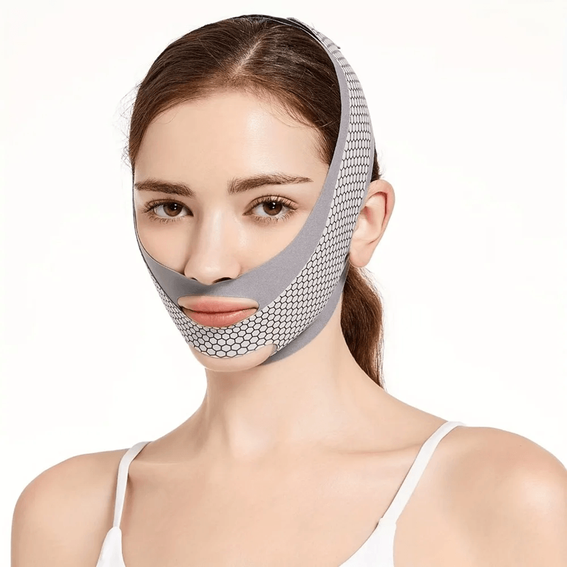 V Line Face Slimming Bandage – Double Chin Reducer and Facial Contouring Strap